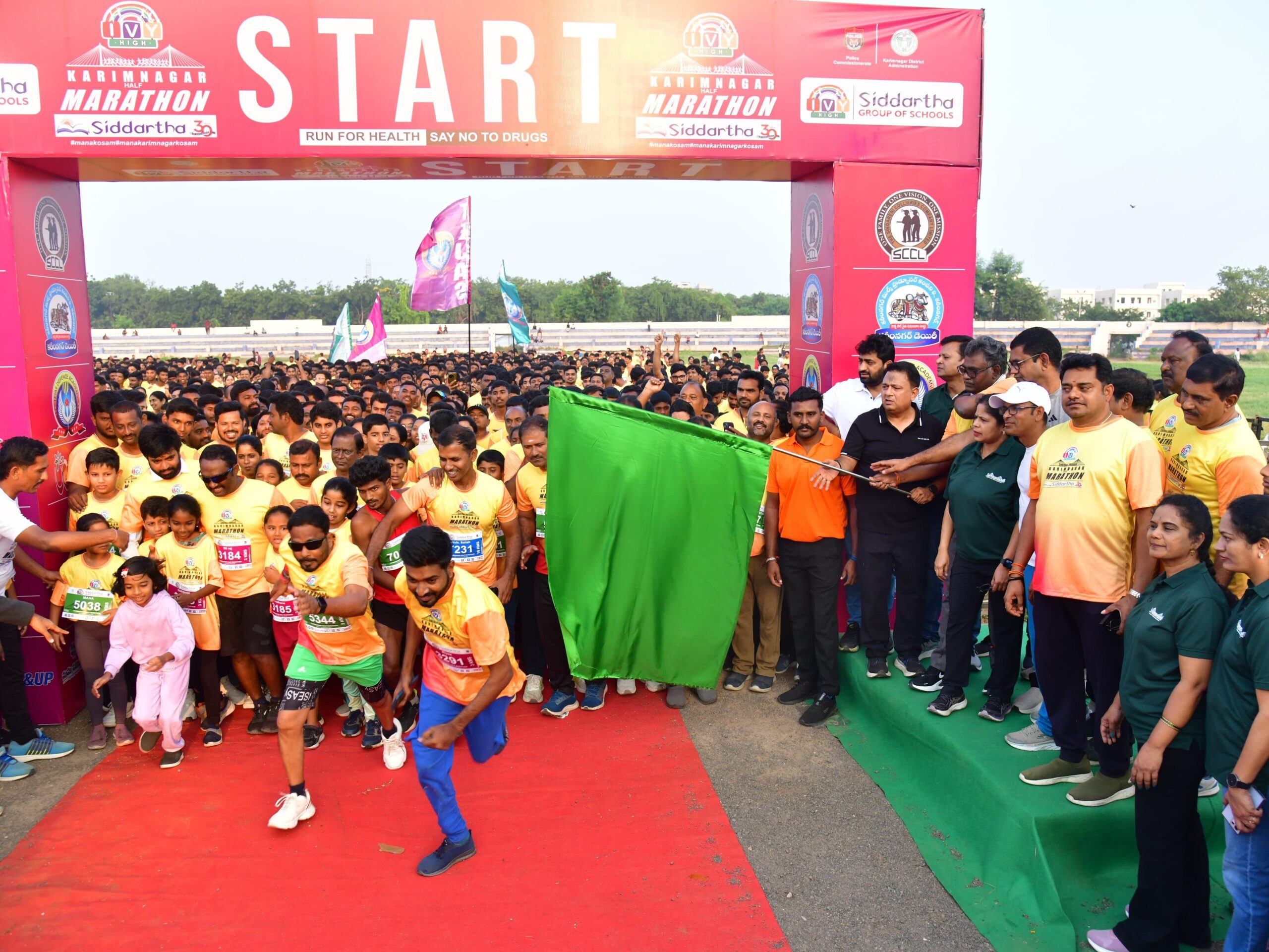 ఉత్సాహంగా కరీంనగర్ మారథాన్