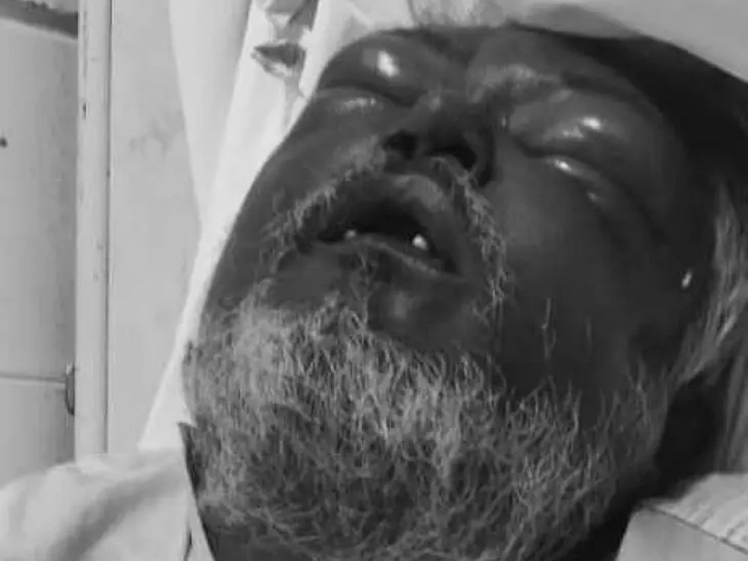 గుర్తు తెలియని వృద్ధుడి మృతి