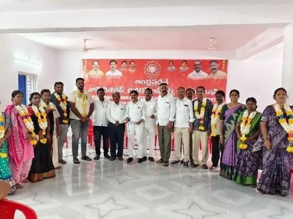 AP NGO కార్యవర్గ సభ్యుల ఏకగ్రీవ ఎన్నిక