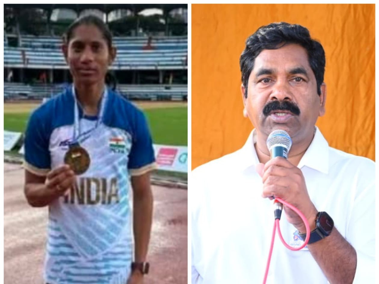 దీప్తికి శుభాకాంక్షలు ఎమ్మెల్యే
