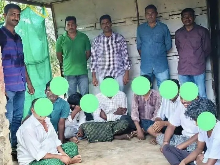 పేకాట స్థావరంపై దాడి.. 9మంది అరెస్ట్
