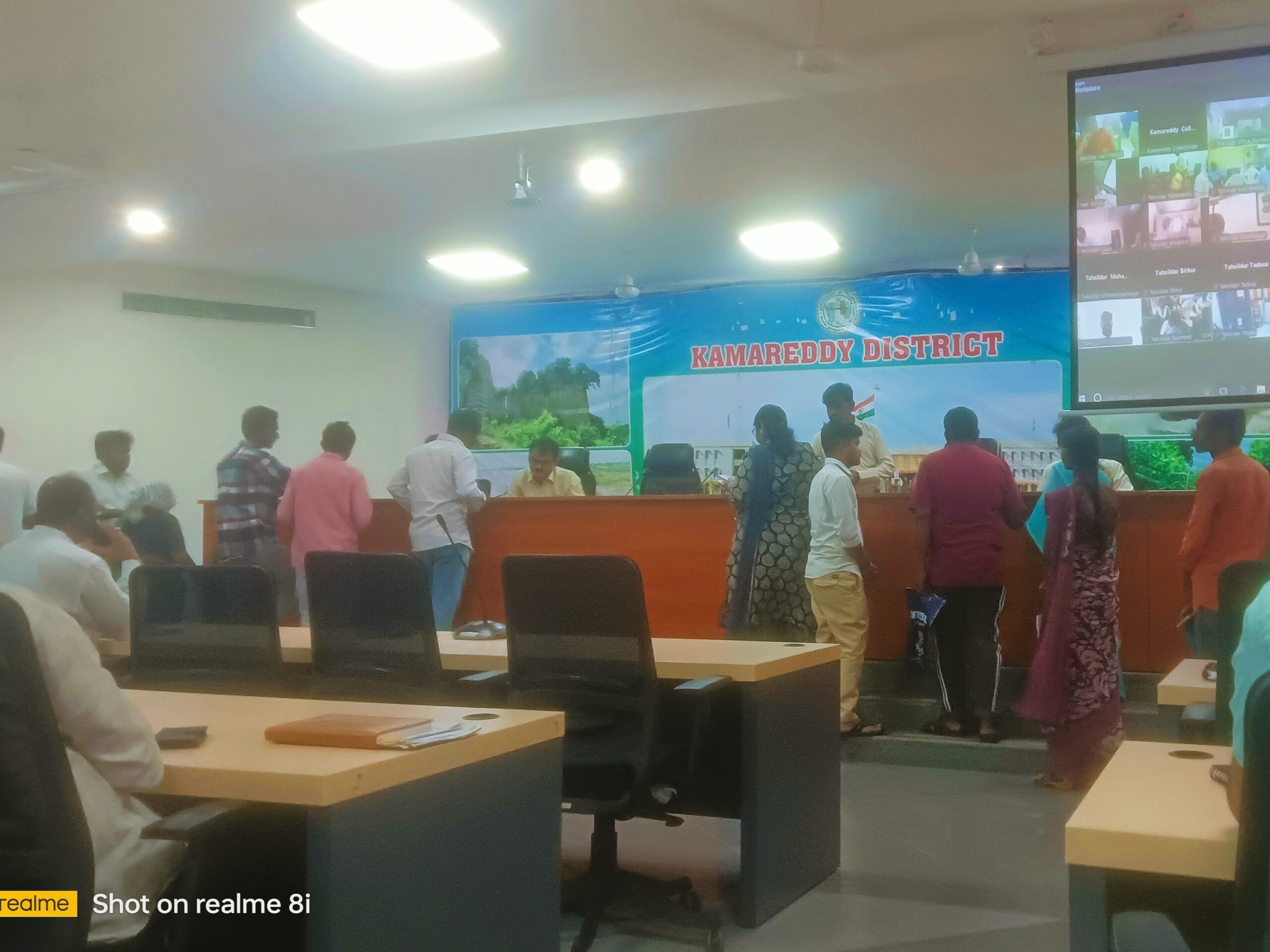 కామారెడ్డిలో కొనసాగుతున్న ప్రజావాణి కార్యక్రమం