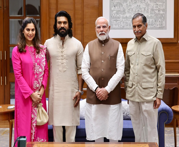 రామ్‌ చరణ్‌ దంపతులకు మోదీ ప్రశంసలు