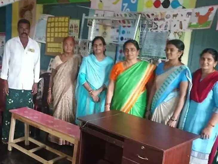 కామేపల్లి అంగన్వాడీ సెంటర్‌లో మౌలిక వసతులకల్పన