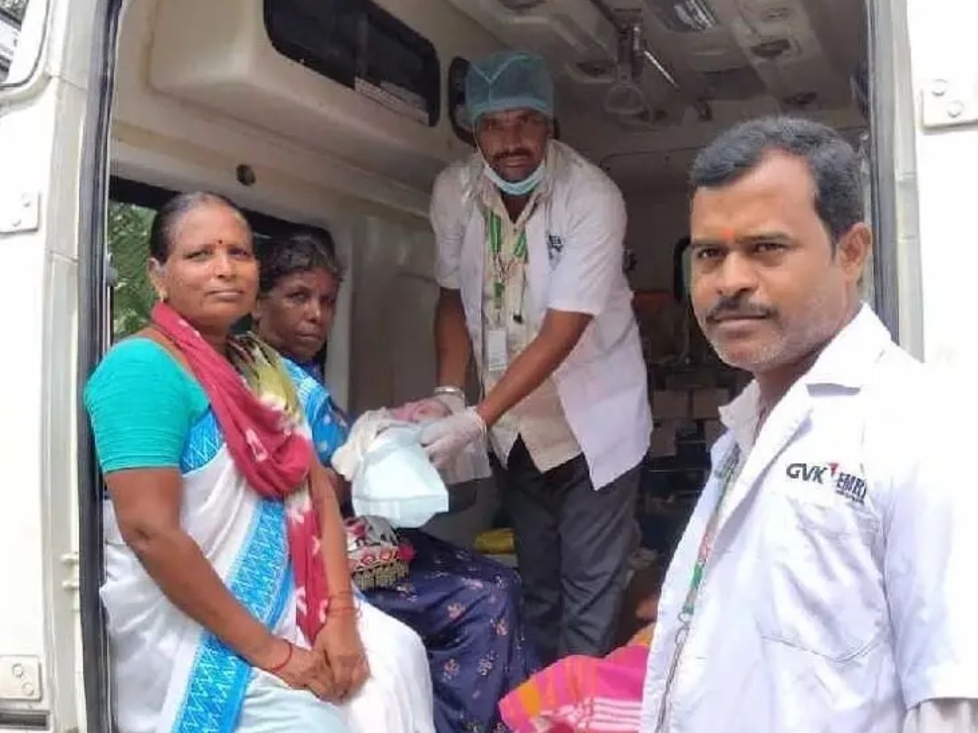 108లో మహిళ ప్రసవం.. తల్లి బిడ్డ క్షేమం