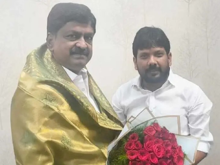మంత్రి కేశవ్‌ను కలిసిన కొవ్వలి