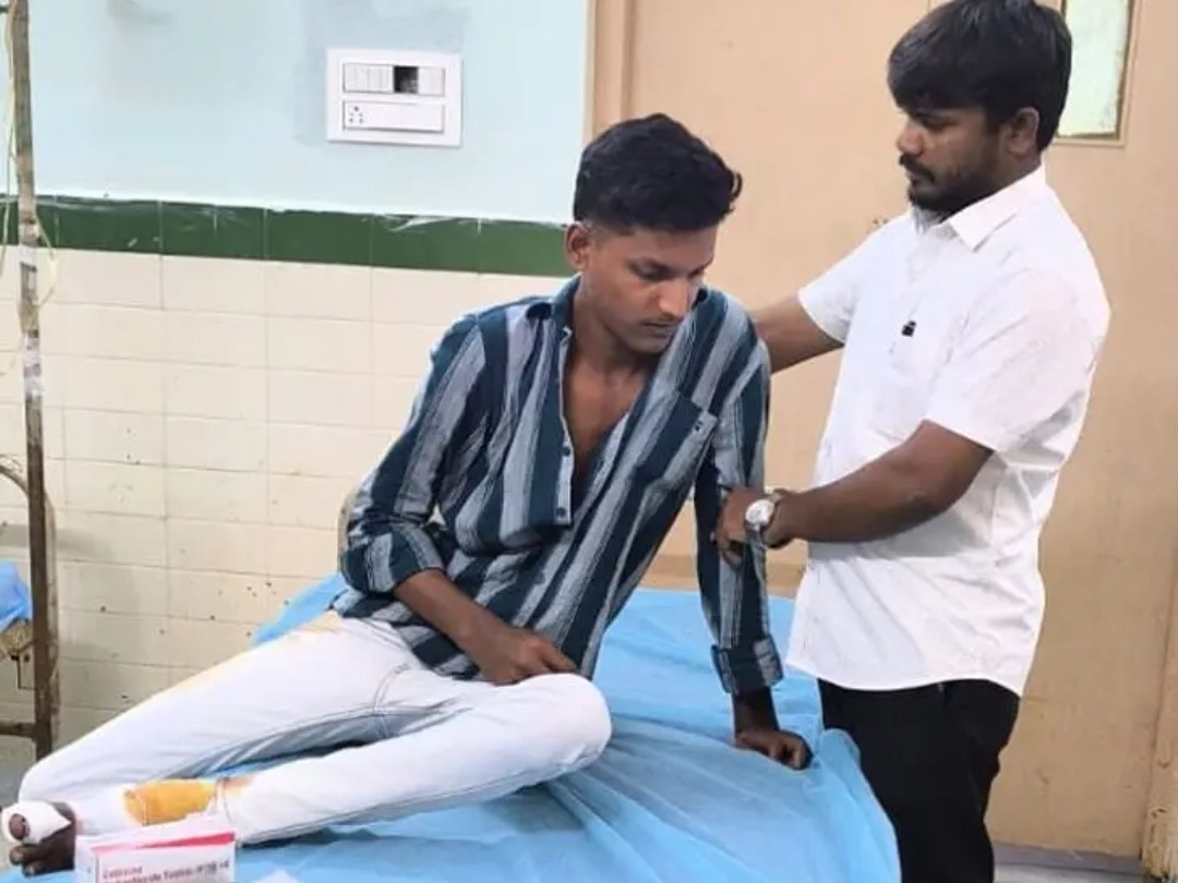 మేడికొండూరులో మానవత్వం చాటుకున్న జర్నలిస్ట్