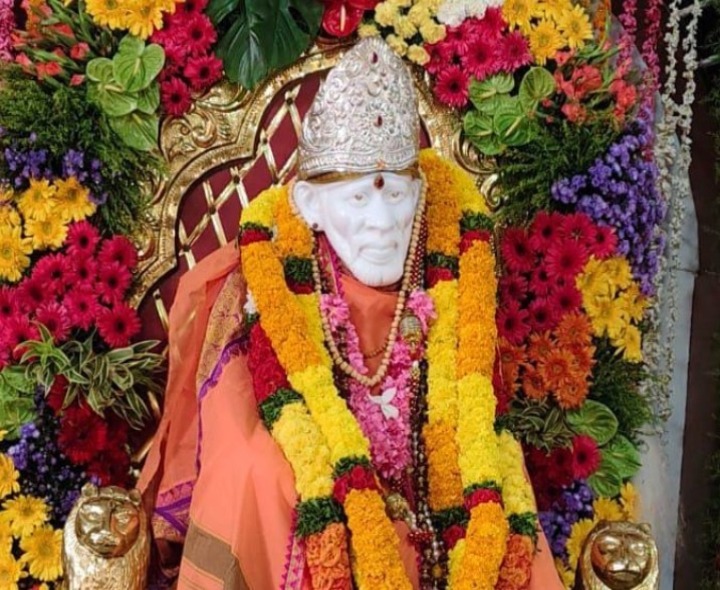 సాయి బాబా దేవస్థానం‌లో అఖండ జ్యోతి ప్రజ్వలన