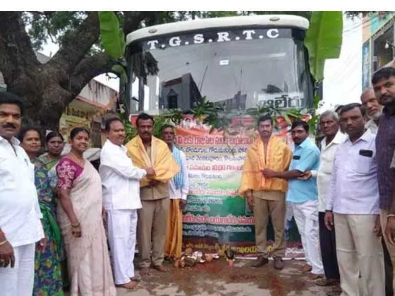 రాజపేట నుంచి ఆలేరుకు నూతన బస్సు సర్వీసు