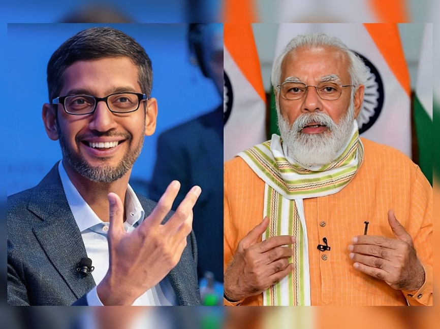 మోదీని ట్యాగ్ చేస్తూ గూగుల్ సీఈఓ పిచాయ్ పోస్ట్