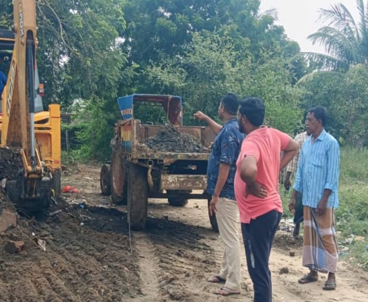 మసీదు కాలనీలో పరిశుభ్రత కార్యక్రమం