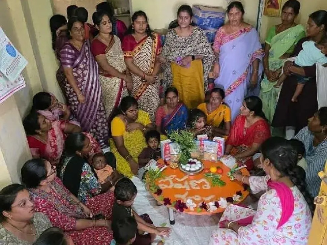మేళ్లచెరువులో పోషణ మాసం కార్యక్రమం