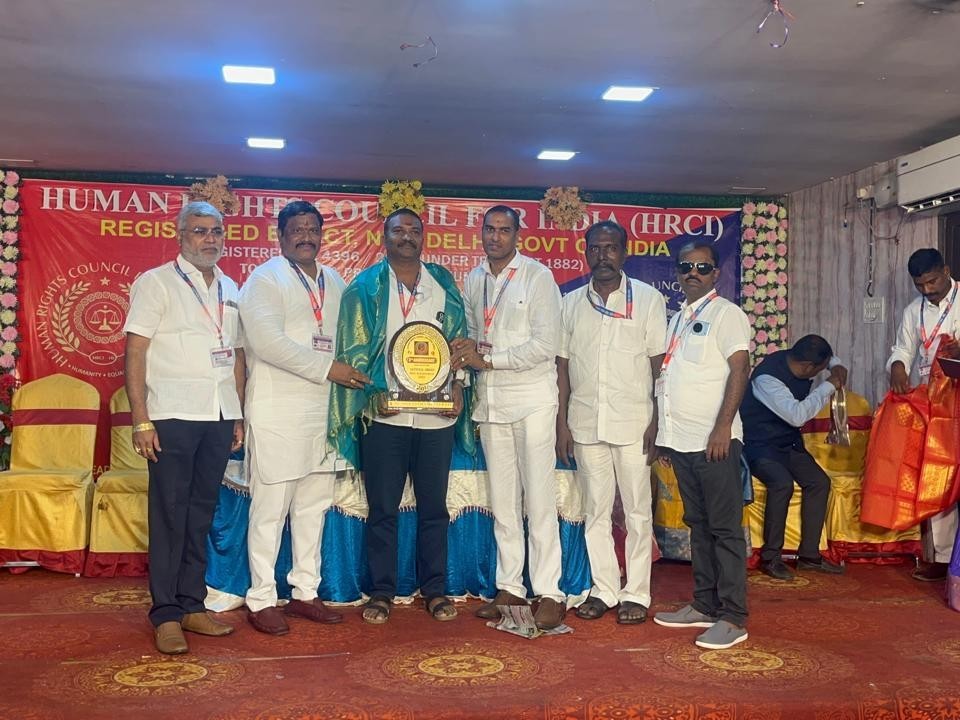 భోగవిల్లి వెంకట రమణకు జాతీయ అవార్డు