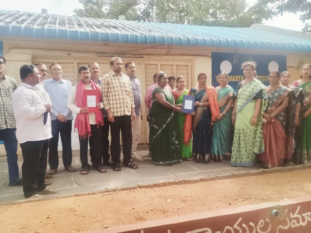 మైదుకూరులో కొత్త ఉపాధ్యాయులకు సన్మానం