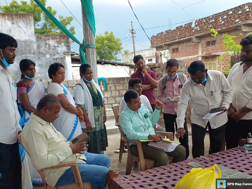సర్వేను పరిశీలించిన పరిశీలకులు