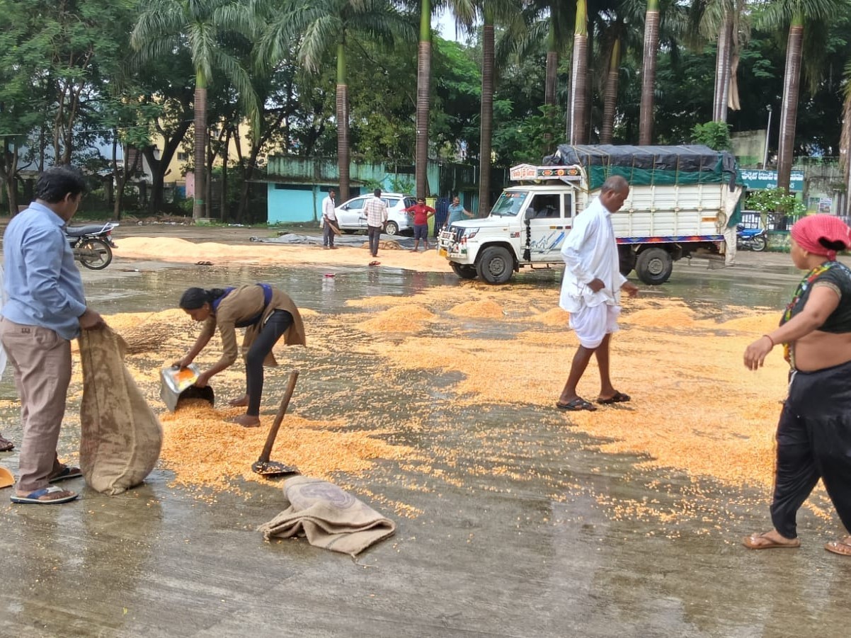 అకాల వర్షాలకు అన్నదాతకు తీరని నష్టం