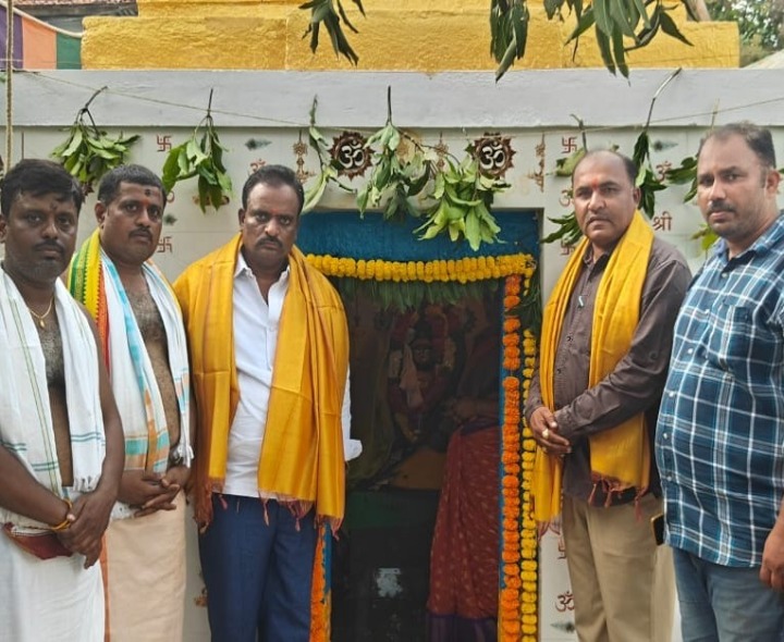 ముత్యాలమ్మ, పోచమ్మ విగ్రహ పున ప్రాణ ప్రతిష్ట