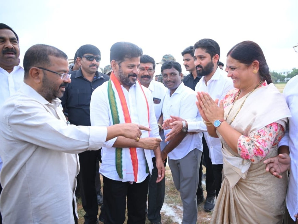 సీఎం రేవంత్‌నికలిసిన మార్కెట్ ఛైర్మన్