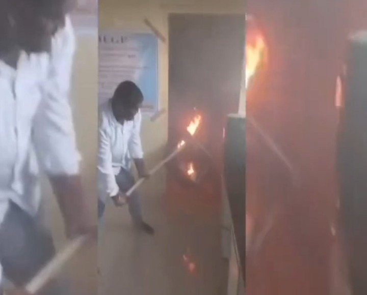 కేబుల్ ఛానెల్‌లో షార్ట్ సర్క్యూట్
