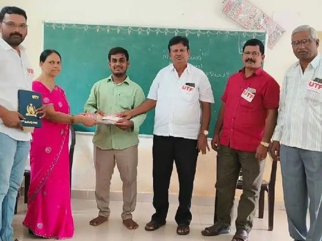 యుటిఎఫ్ లో టీచర్లు చేరిక