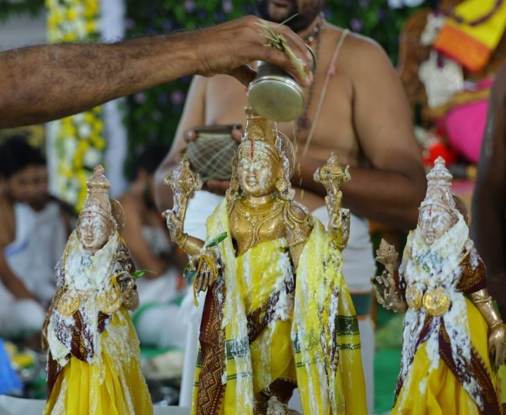 అప్పనపల్లి‌లో రెండో రోజు పవిత్రోత్సవాలు