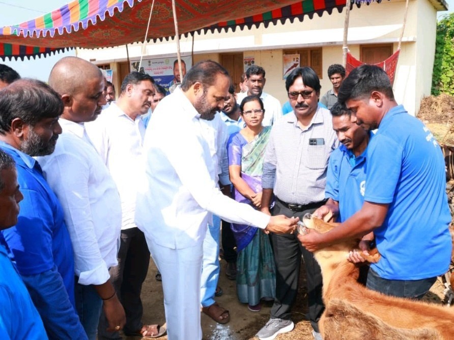 టీకాల కార్యక్రమాన్ని ప్రారంభించిన ఎమ్మెల్యే