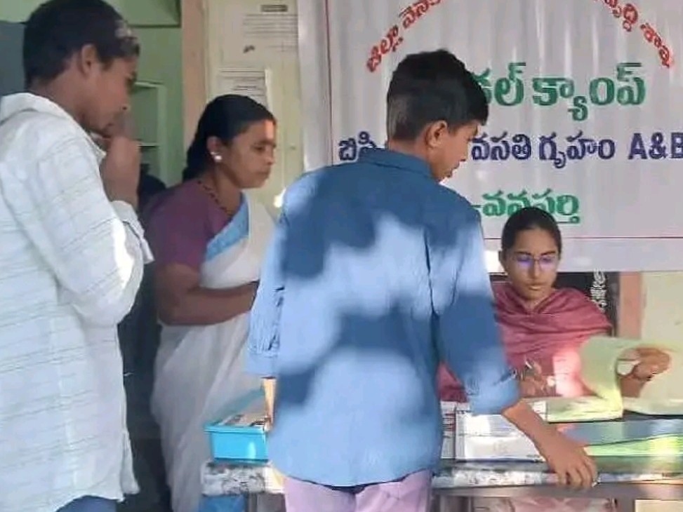 బీసీ వసతిగృహంలో మెడికల్ క్యాంపు
