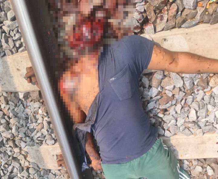 రైలు ప్రమాదంలో గుర్తుతెలియని వ్యక్తి మృతి