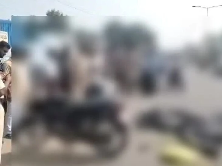 గన్నవరంలో ప్రమాదం.. స్పాట్ డెడ్