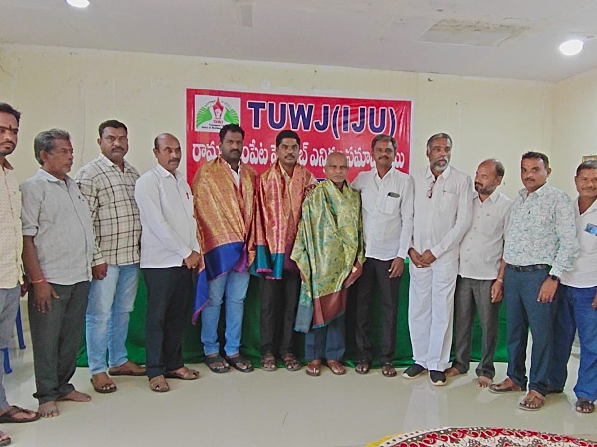 ప్రెస్ క్లబ్ అధ్యక్షులుగా బసన్నపల్లి మల్లేష్ యాదవ్