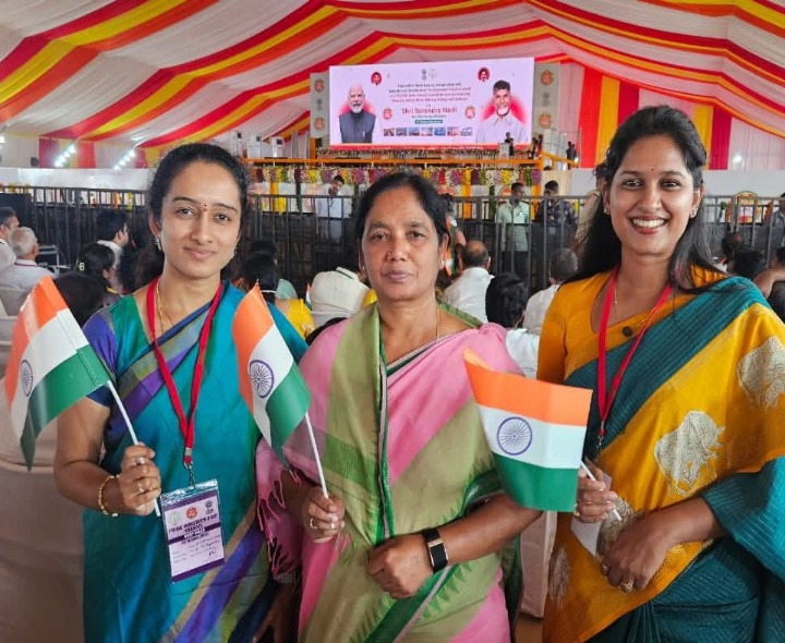 ప్రధాని సభలో పాల్గొన్న జిల్లా ఎమ్మెల్యేలు