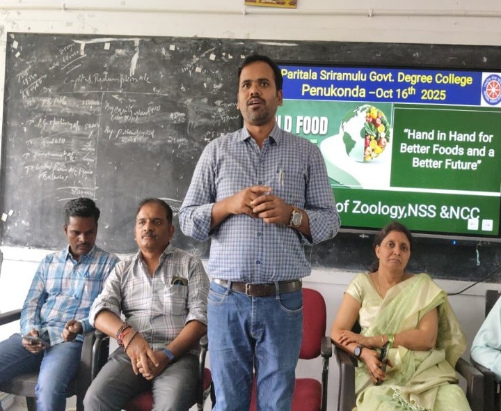 పెనుకొండలో ప్రపంచ ఆహార దినోత్సవం