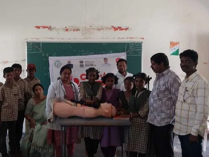 కొనకంచి పాఠశాలలో సీపీఆర్‌పై అవగాహన