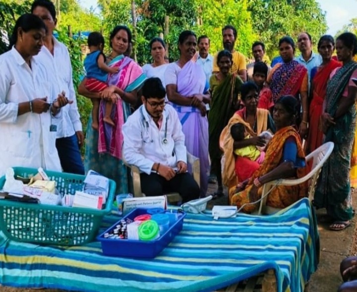 నూగురు సబ్ సెంటర్ పరిధిలో వైద్య శిబిరం