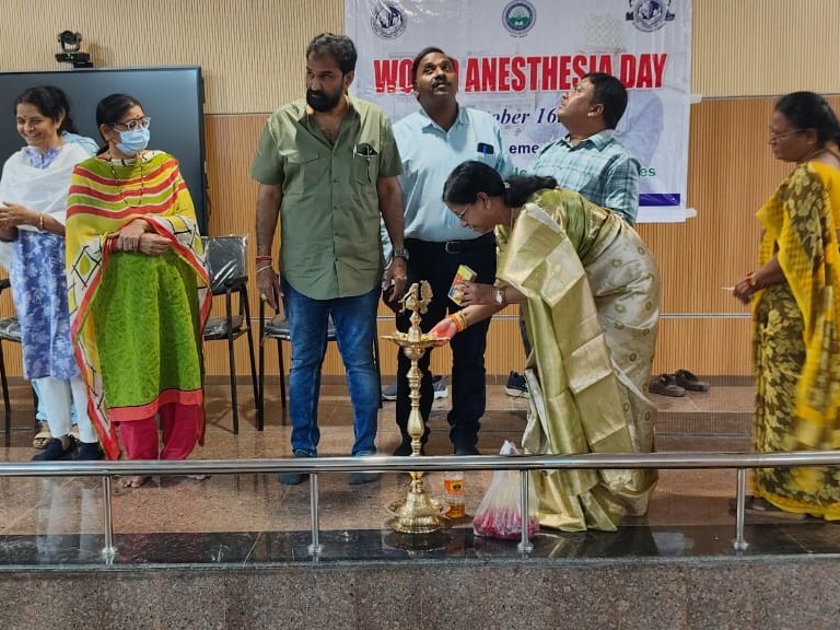 ‘శస్త్రచికిత్సలో అనస్తీషియా పాత్ర ఎంతో కీలకం’