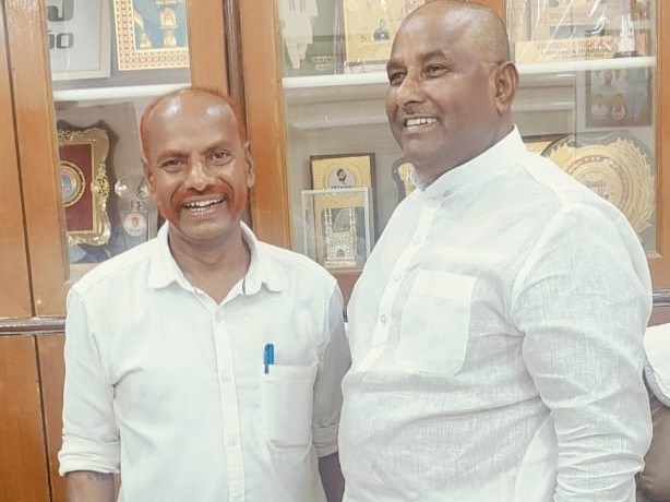 బీసీ బందుకు ఎమ్మెల్యే మద్దతు కోరిన MSP జిల్లా అధ్యక్షులు