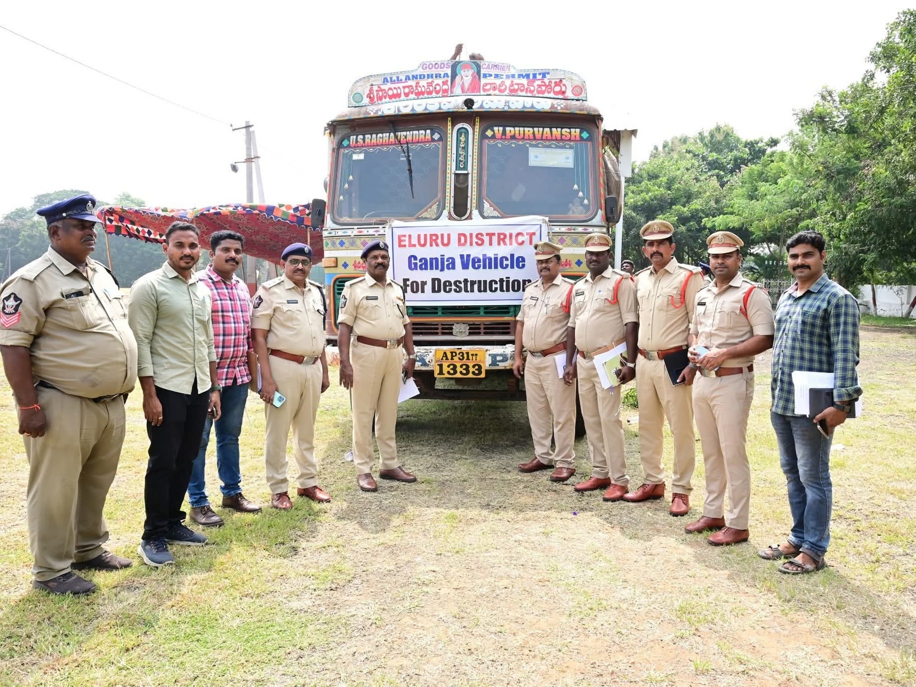 జిల్లాలో భారీగా గంజాయి పట్టివేత