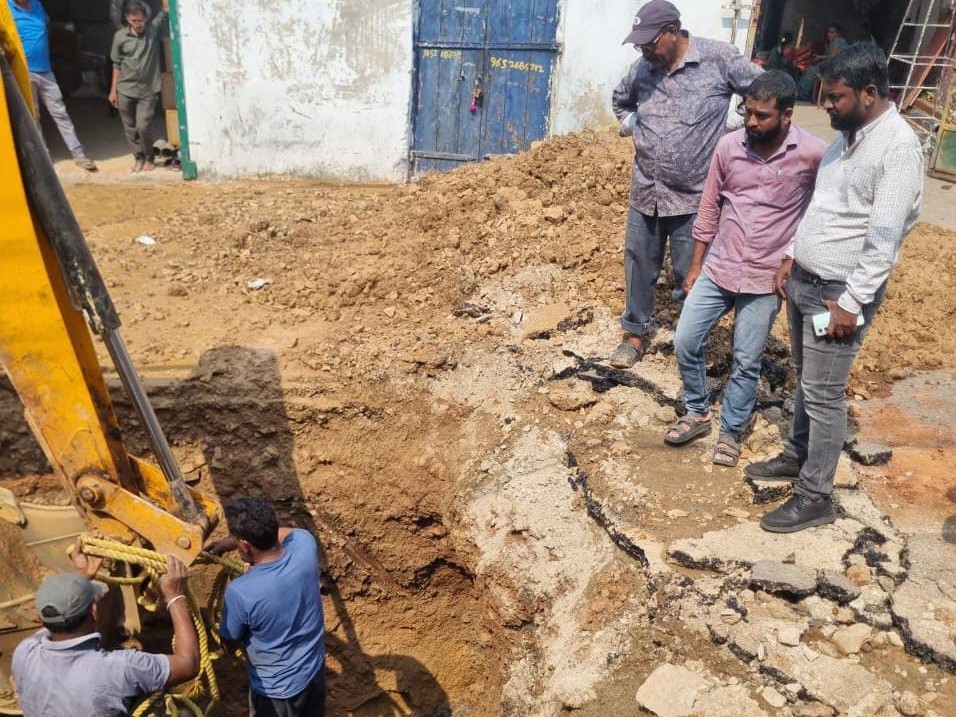 తాగునీటి సరఫరాకు అంతరాయం