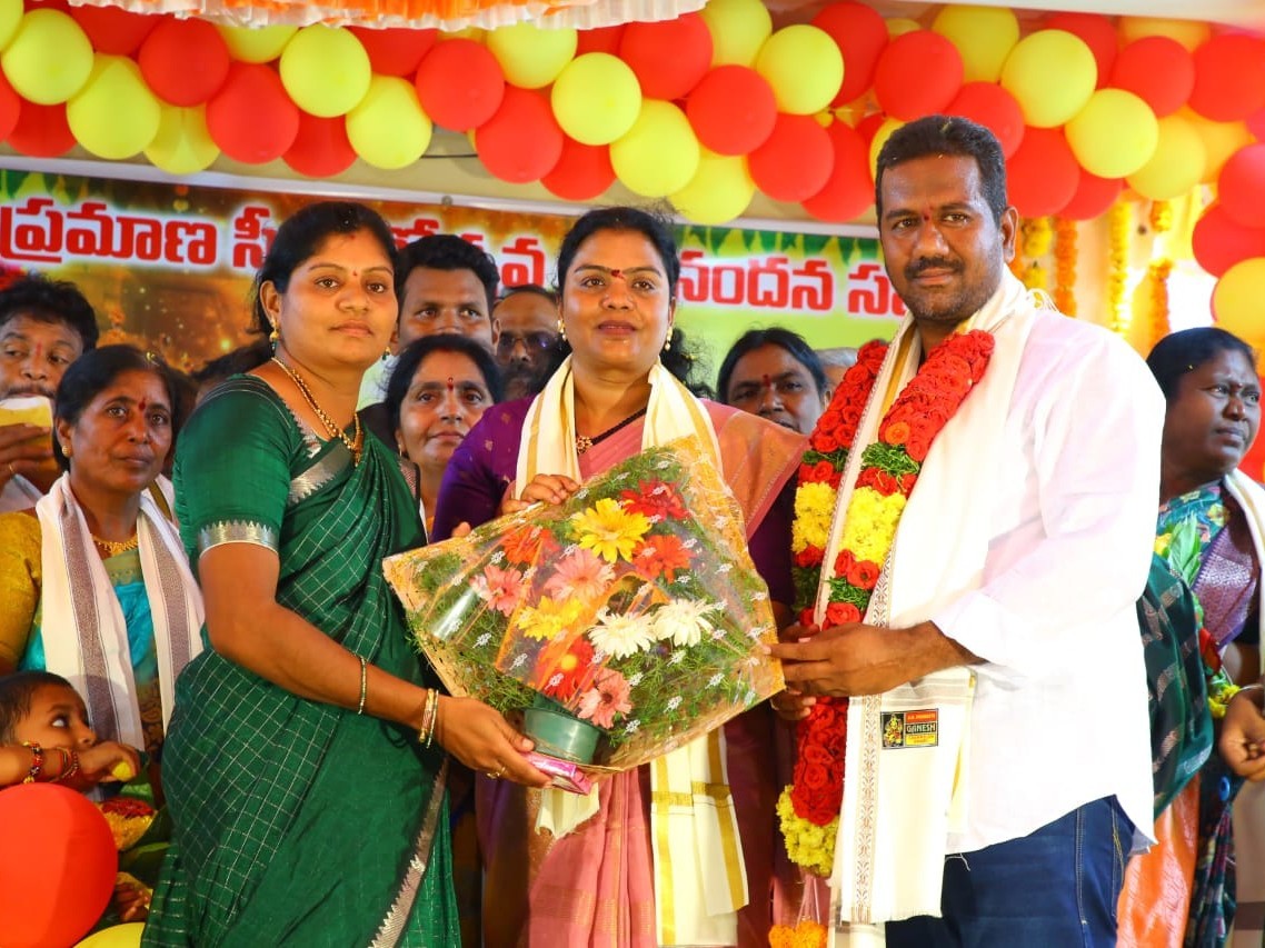 ప్రమాణ స్వీకార మహోత్సవంలో ఎమ్మెల్యే తంగిరాల