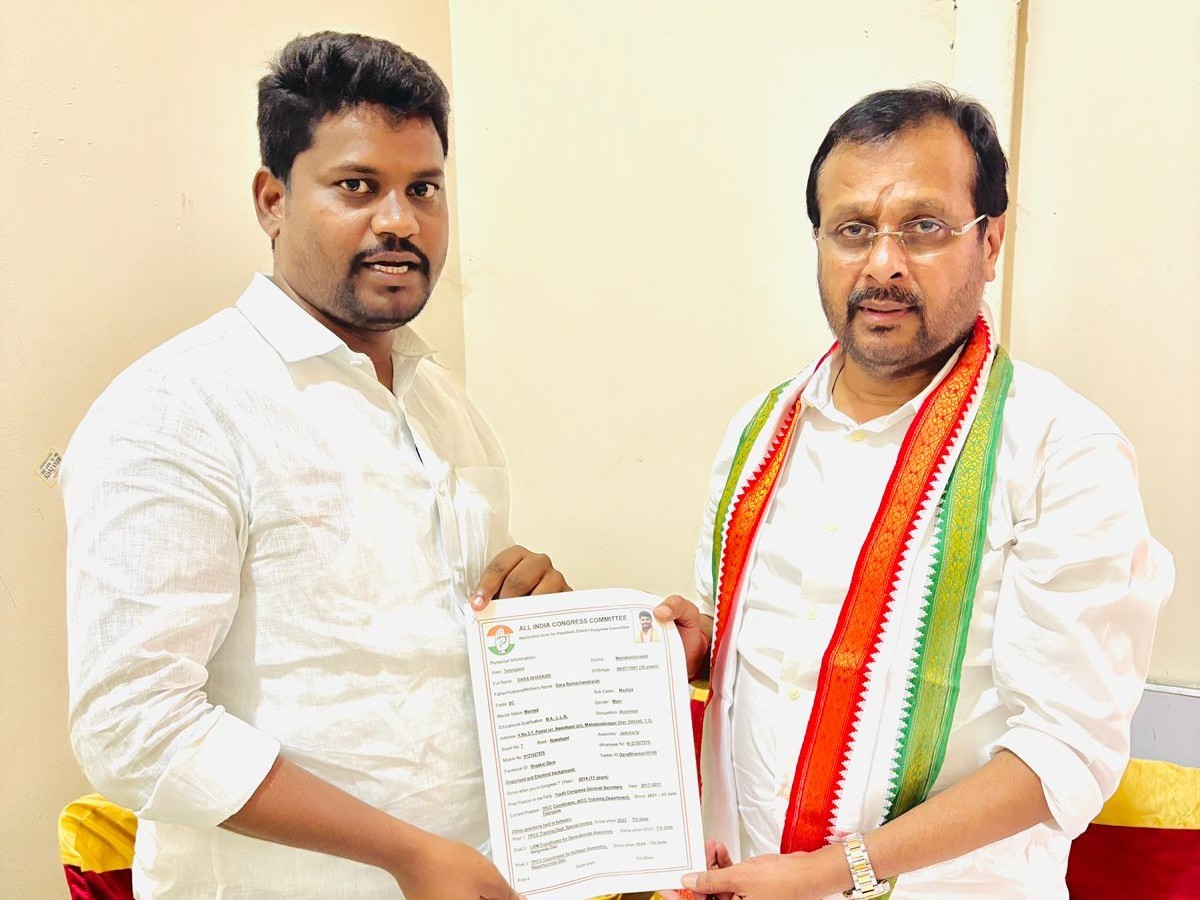 ‘కాంగ్రెస్ అభ్యర్థుల గెలుపుకు కృషి చేశాను’