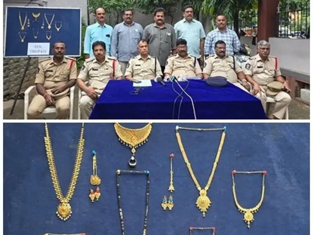 తిరుపతిలో దొంగలు అరెస్ట్.. రూ.25 లక్షల సొత్తు స్వాధీనం
