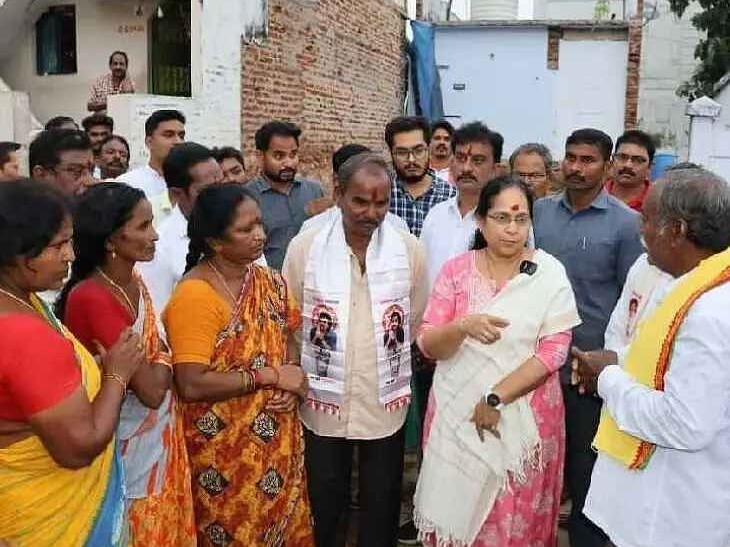 ‘గ్రామంలో నెలకొన్న సమస్యల పరిష్కారానికి కృషి చేస్తా’