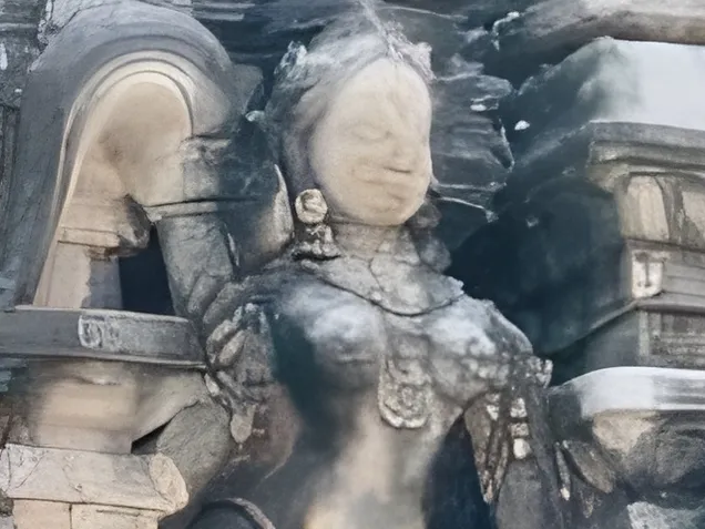 ఆ ఆలయంలో చామరధారిణి కుడ్య శిల్పం ఆకర్షినీయం