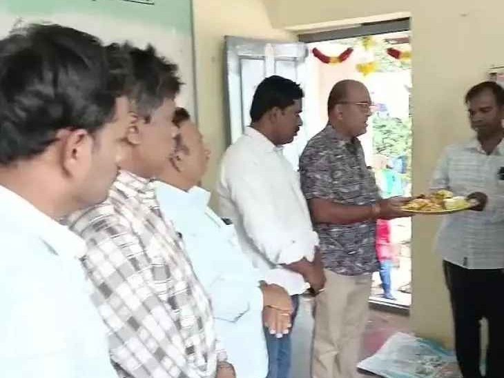 కన్నెమడుగు విద్యుత్ కేంద్రంలో దసరాపూజలు
