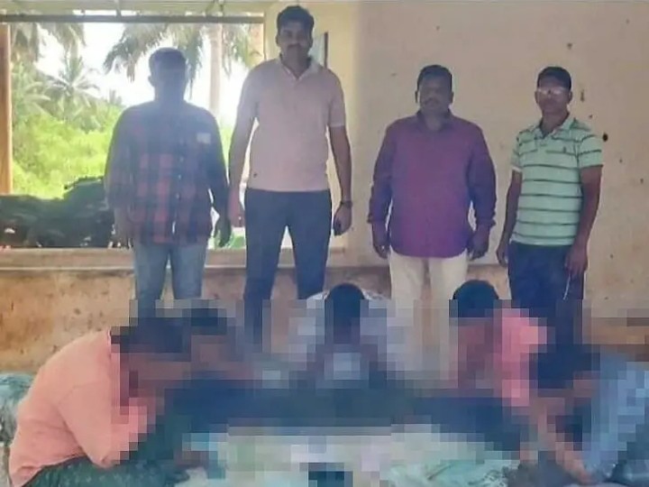 ద్వారకతిరుమలలో ఐదుగురు అరెస్టు