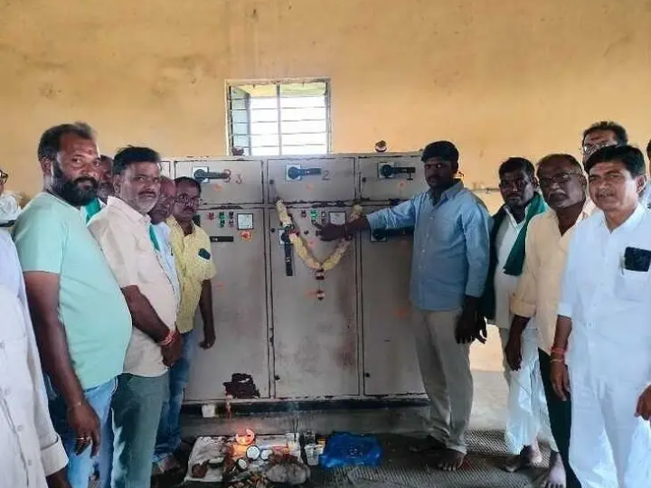 ఎత్తిపోతల పథకం ప్రారంభం