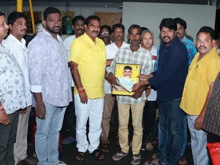 CMRF చెక్కులను పంపిణి చేసిన నిమ్మల