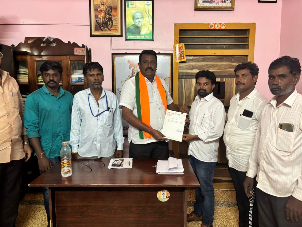 కొండాపురం మండల బీజేపీ అధ్యక్షుడిగా జడపల్లి మహేష్