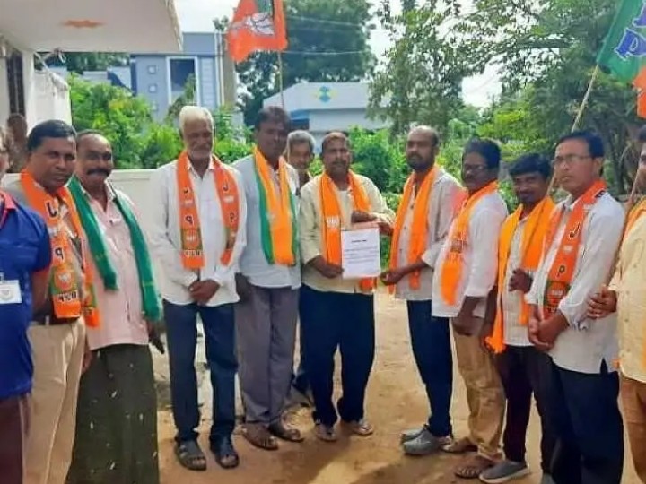 నూతన అధ్యక్షుడిగా ఎన్నికైన సతీష్