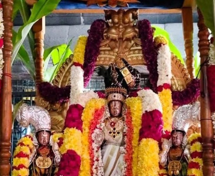 శ్రీ చింతల వెంకటరమణ స్వామి విగ్రహం ఊరేగింపు